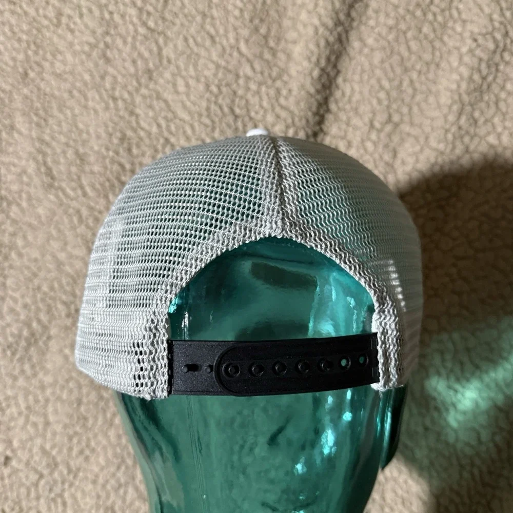 Tommy Bahama Snapback Tip Your Cap Baha Margarita White Gray Trucker Golf Hat